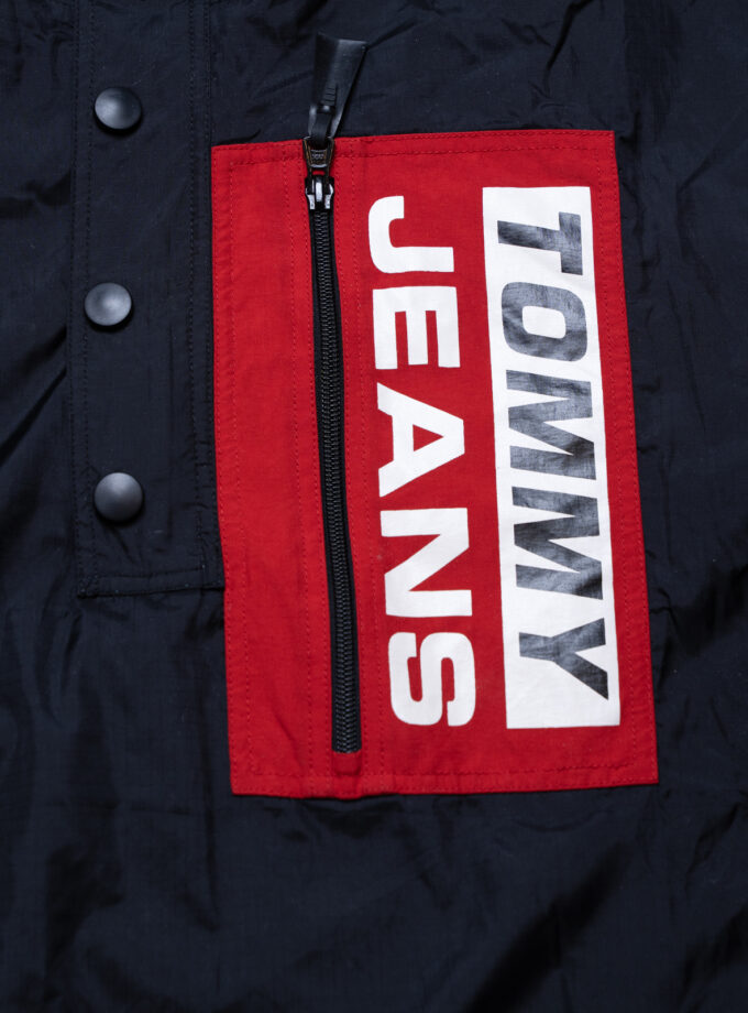 Tommy Jeans 90’s Anorak Windbreaker – Navy Red