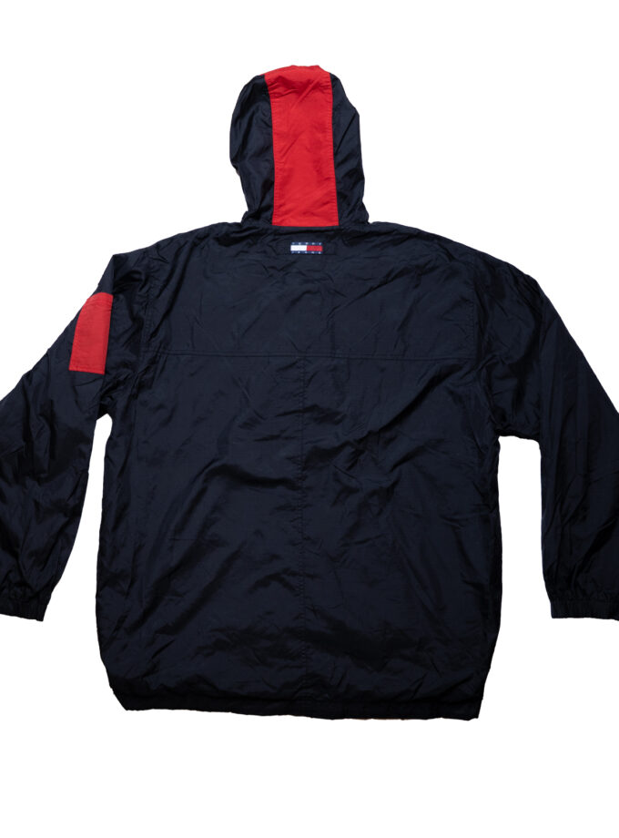 Tommy Jeans 90’s Anorak Windbreaker – Navy Red