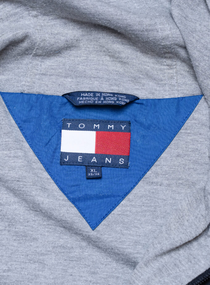 Tommy Jeans 90’s Anorak Windbreaker – Navy Red