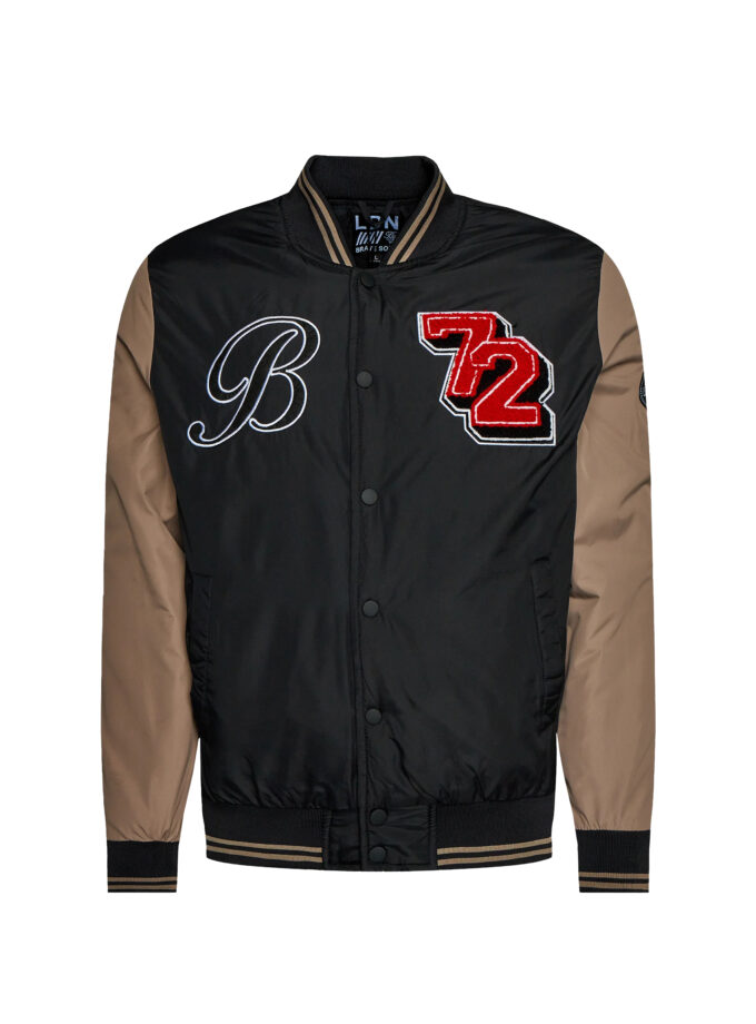 Brave Soul MJK-BRODY Bomber Jacket – Black