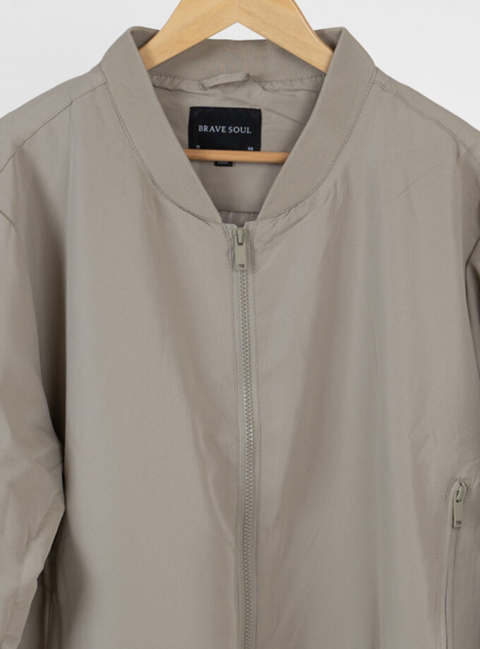 Brave Soul Essential Bomber – Sandstone