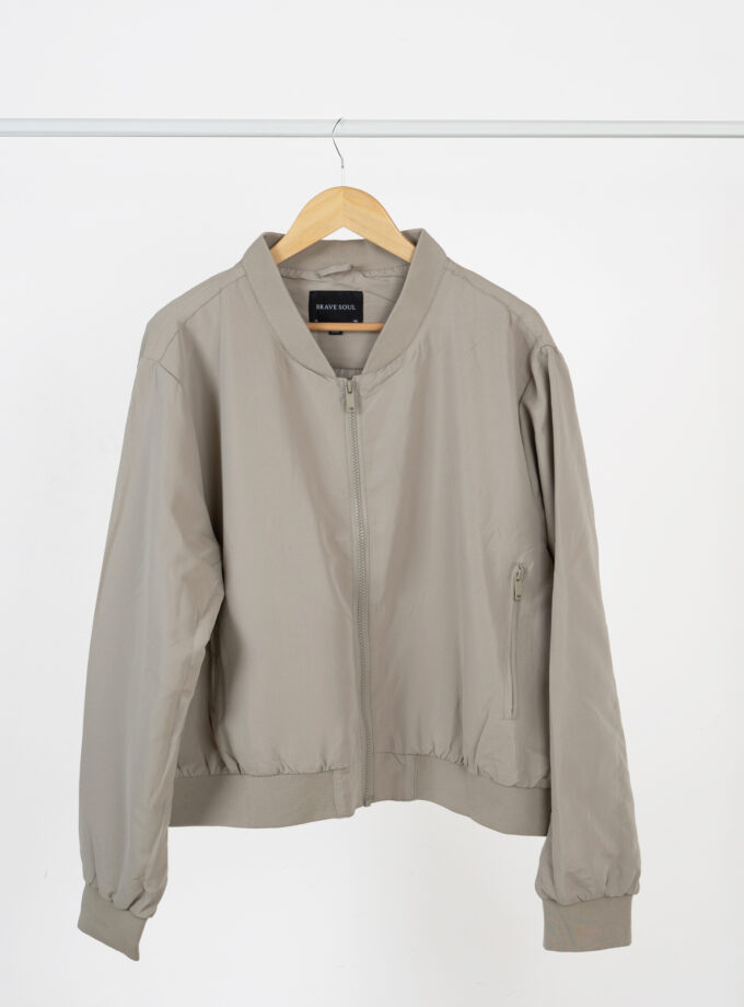 Brave Soul Essential Bomber – Sandstone