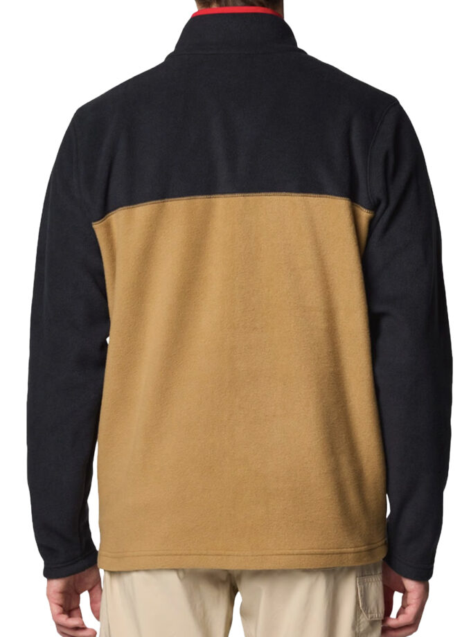 Columbia - Steens Mountain II - Fleece with snap-button half placket - Brown