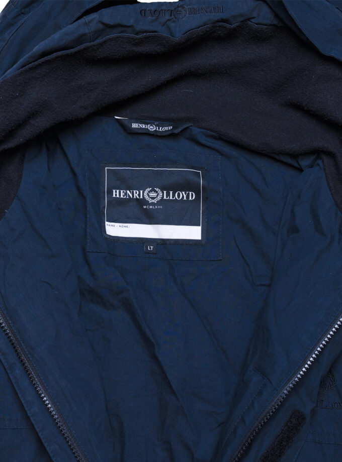 Henri Lloyd Navy Technical Hooded Jacket – LT Fit