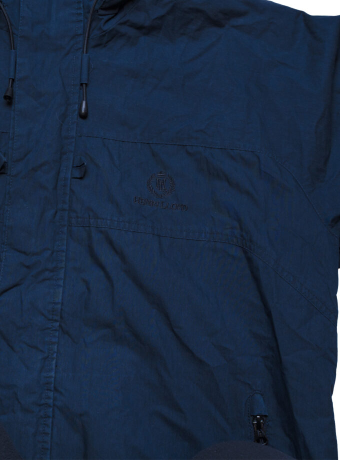 Henri Lloyd Navy Technical Hooded Jacket – LT Fit