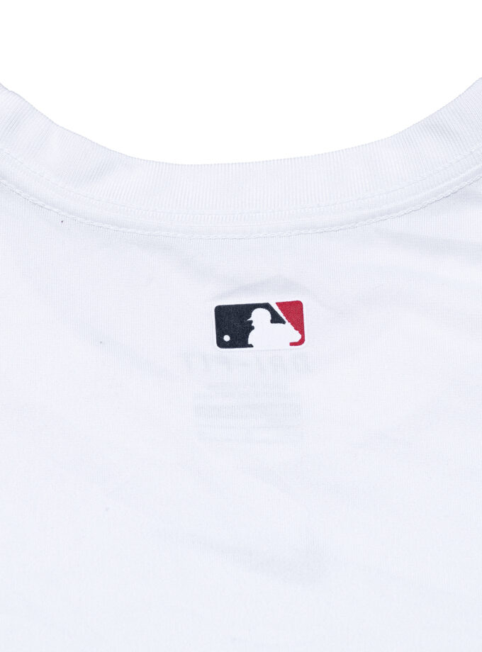 Nike Dri-Fit MLB St. Louis Cardinals Logo Red T-Shirt Center Swoosh