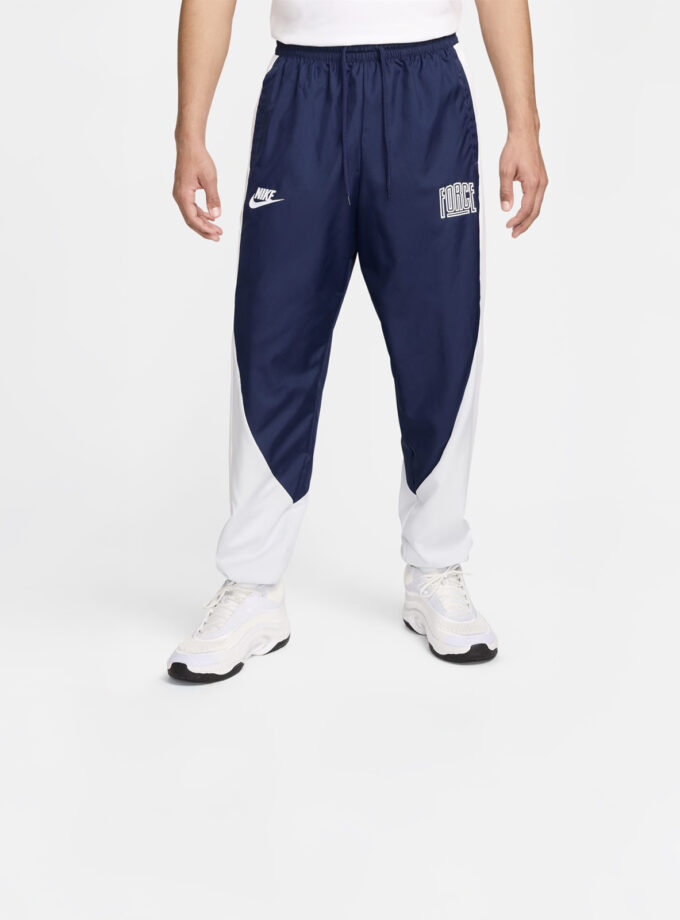 Nike Mens Starting 5 Woven Basketball - Jacket and bottoms - Navy White