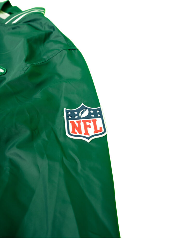 Pull & Bear - NFL New York Jets bomber jacket - Green