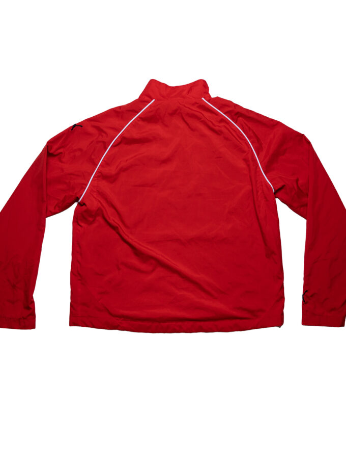 Puma v5.08 Full Zip Track Training Jacket - Red/White