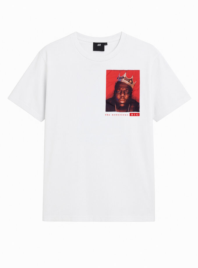 H&M The Notorious B.I.G. Graphic T-Shirt – White