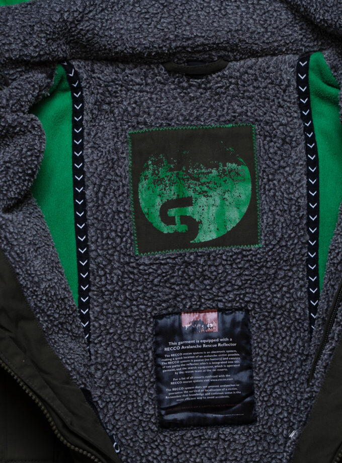 SPEX'S Classic Hooded Utility Jacket – Olive Green