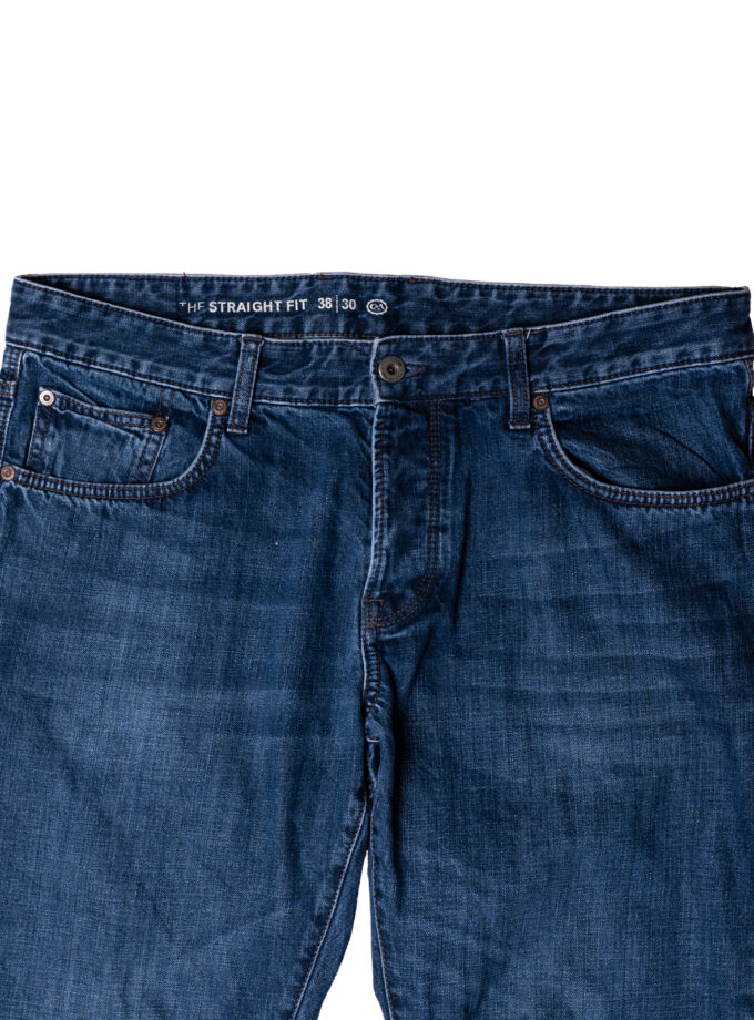 The Denim Co. Straight Fit Jeans – Dark Wash