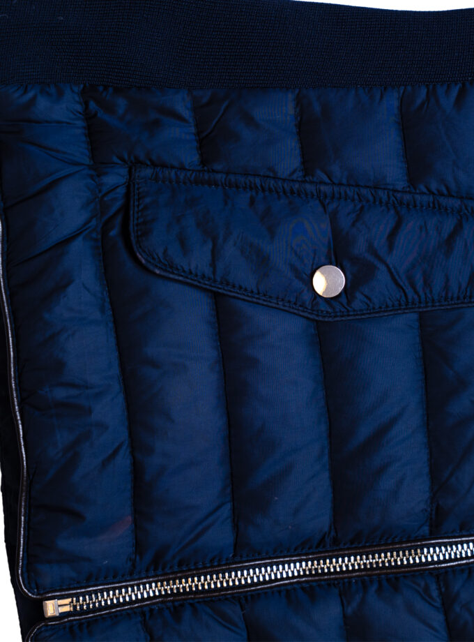 Zara Woman Lightweight Down Jacket – Dark Blue
