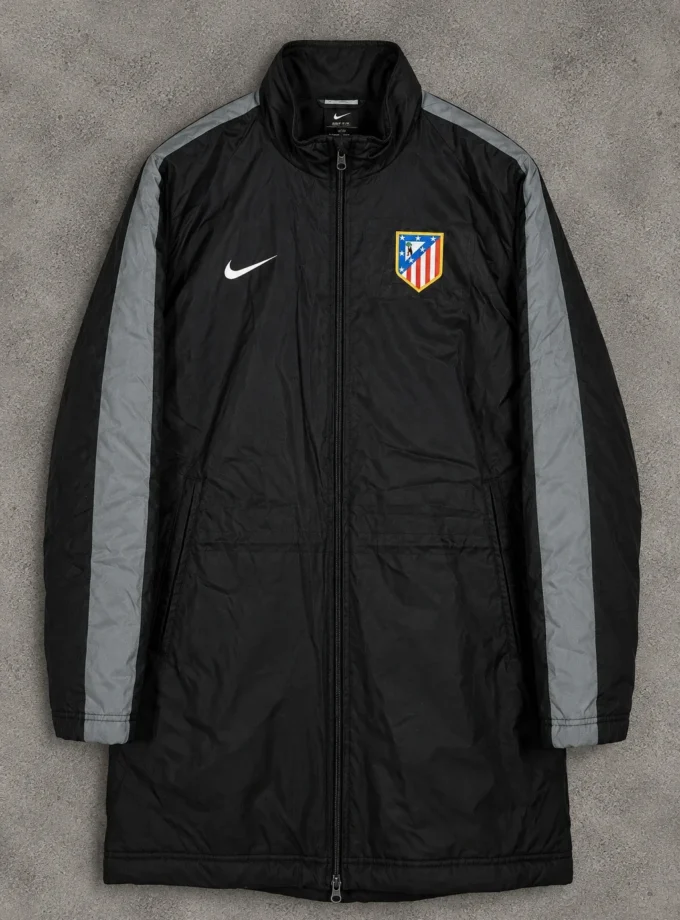 Nike Atlético Madrid black grey football jacket size M