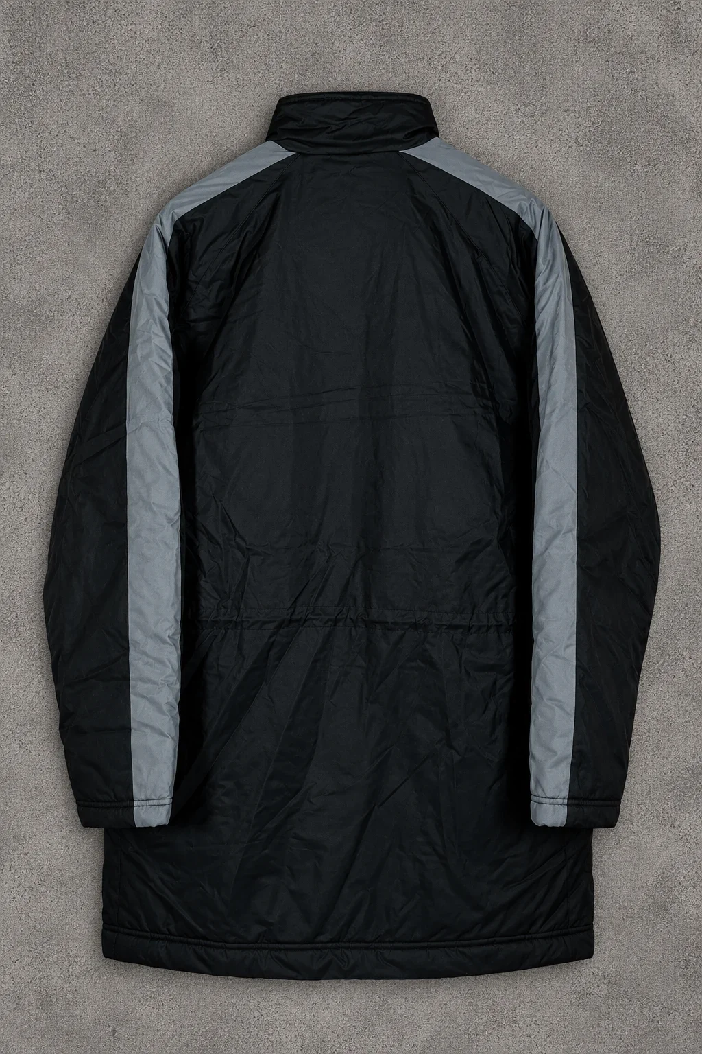 Nike Atlético Madrid – Longline Football Jacket Black/Grey - Image 2