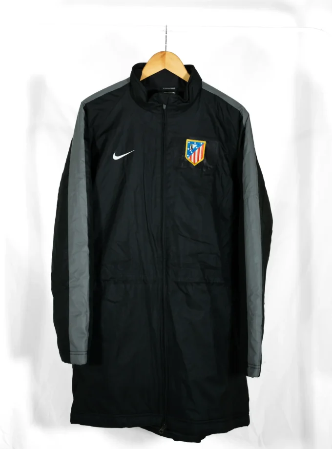 Nike Atlético Madrid – Longline Football Jacket Black/Grey