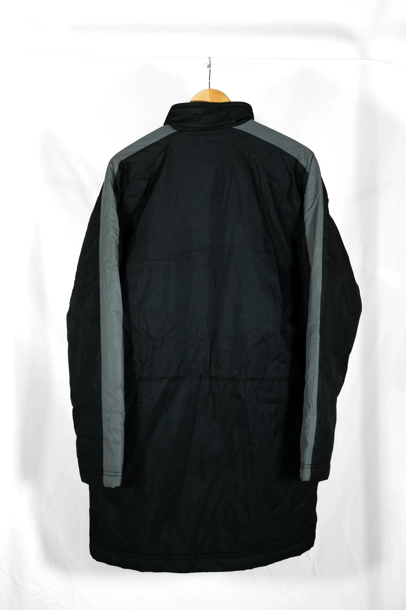 Nike Atlético Madrid – Longline Football Jacket Black/Grey - Image 8