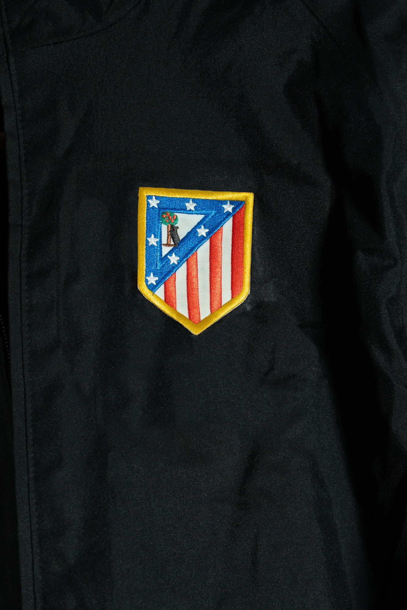 Nike Atlético Madrid – Longline Football Jacket Black/Grey - Image 4