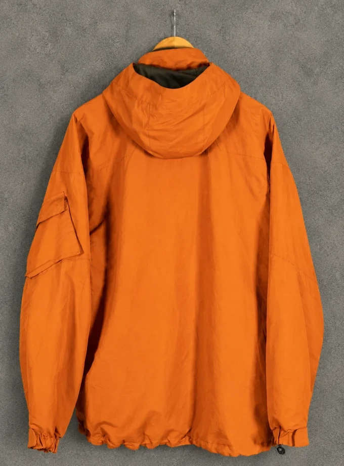 Burn Intense Energy – Orange Hooded Utility Jacket