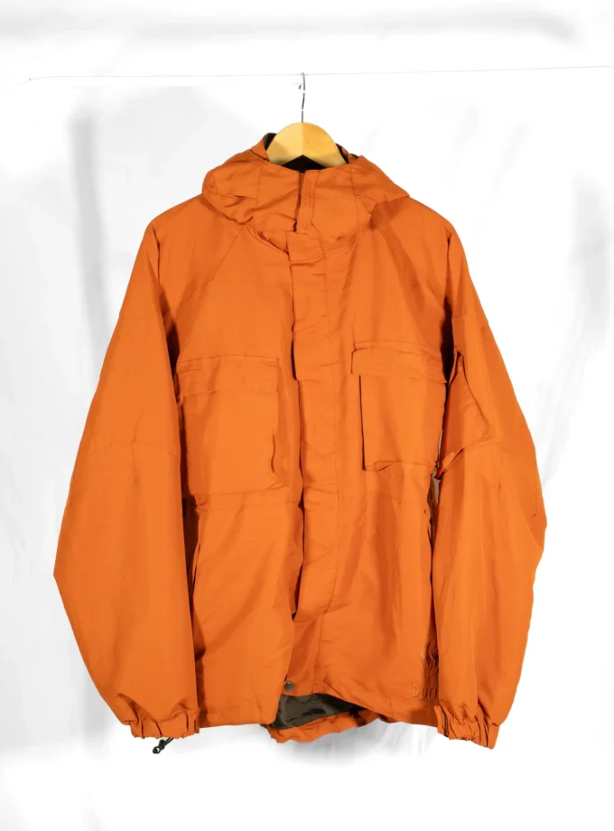 Burn Intense Energy – Orange Hooded Utility Jacket
