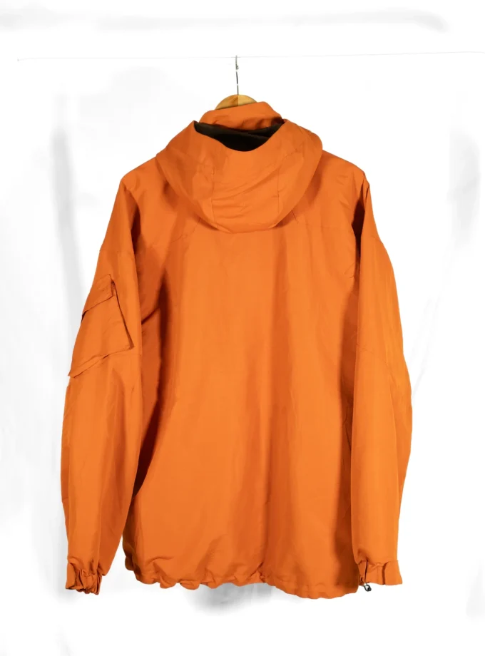Burn Intense Energy – Orange Hooded Utility Jacket