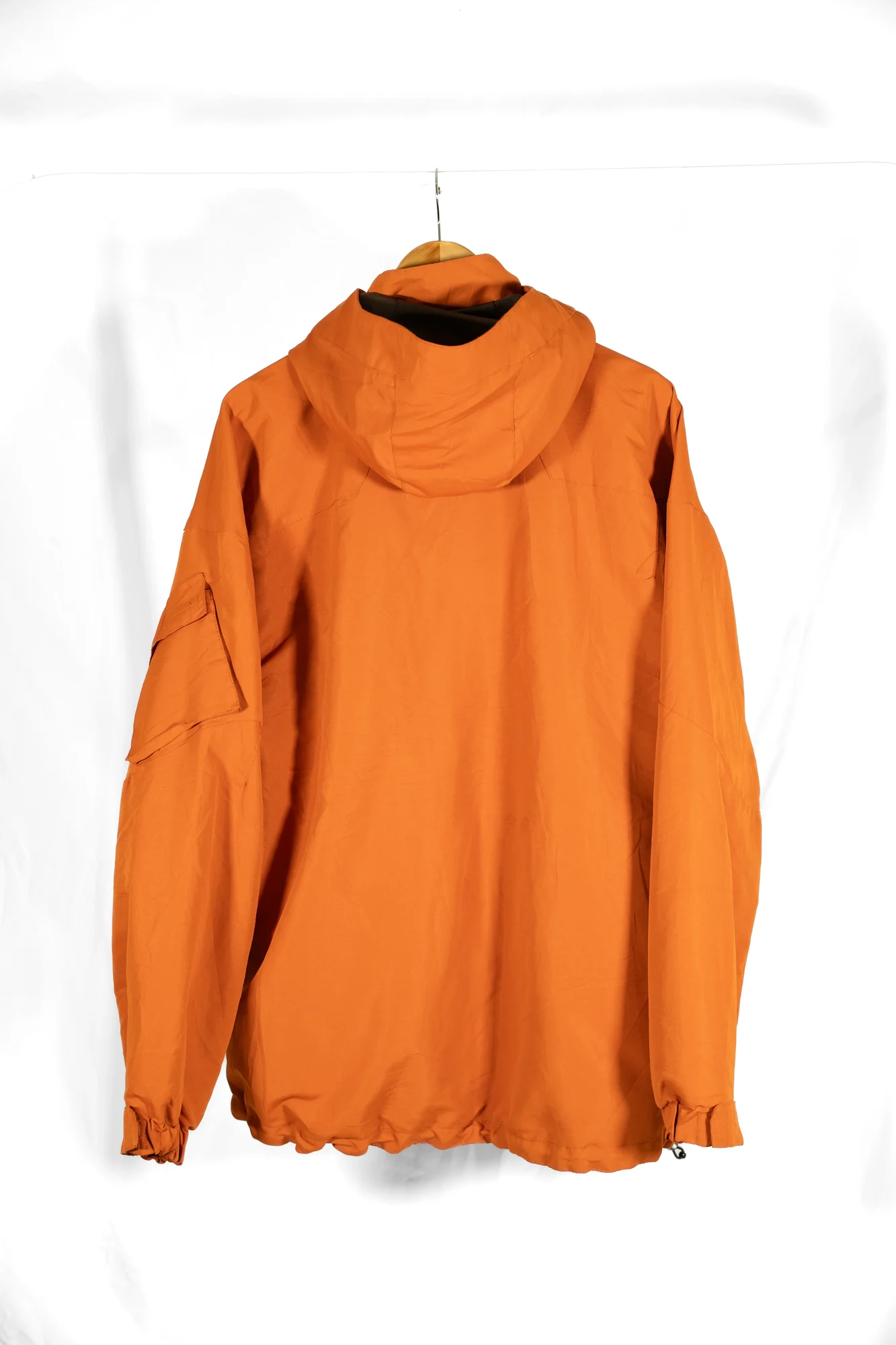 Burn Intense Energy – Orange Hooded Utility Jacket - Image 11