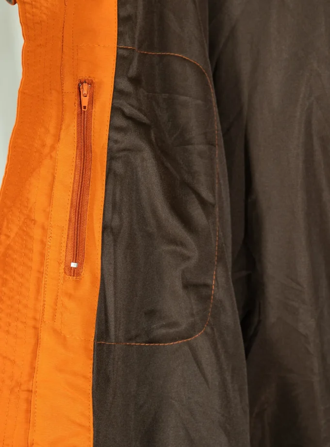 Burn Intense Energy – Orange Hooded Utility Jacket