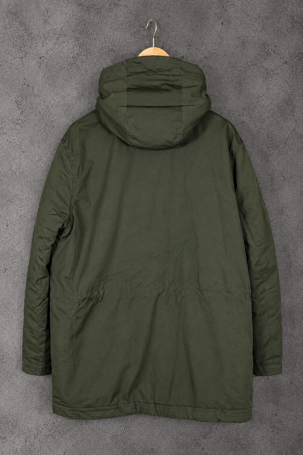 C&A – Outdoor Adventures Olive Green Hooded Jacket - Image 2