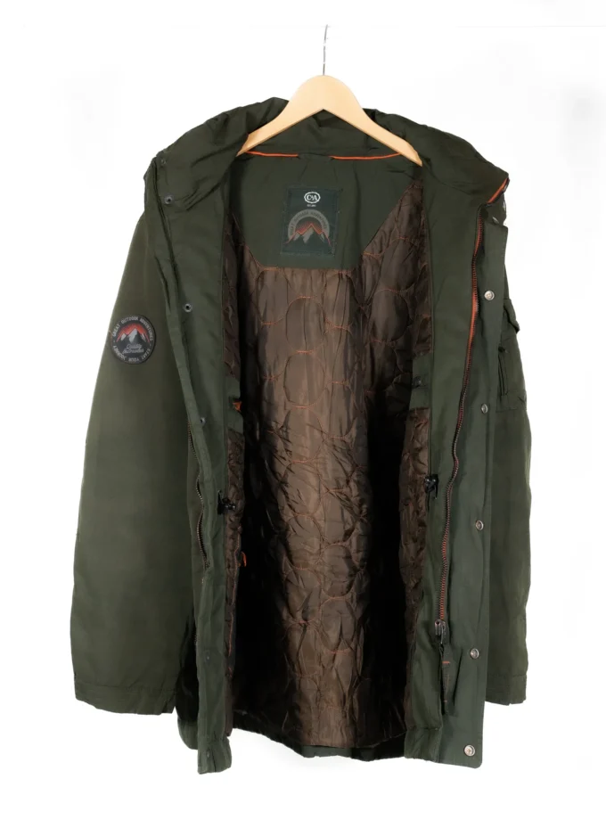 C&A – Outdoor Adventures Olive Green Hooded Jacket