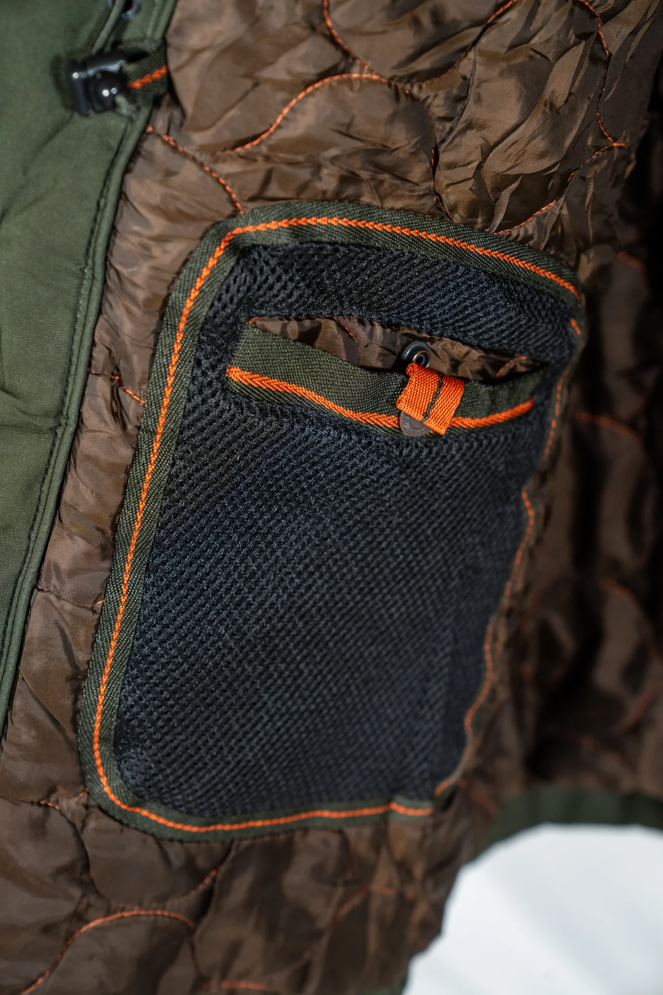 C&A – Outdoor Adventures Olive Green Hooded Jacket - Image 7
