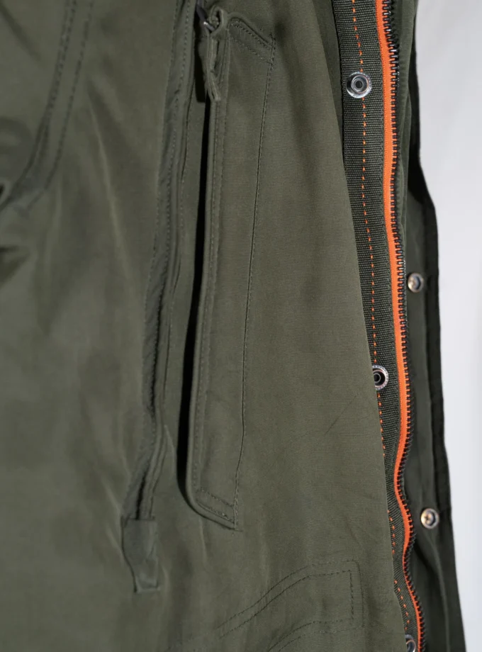 C&A – Outdoor Adventures Olive Green Hooded Jacket