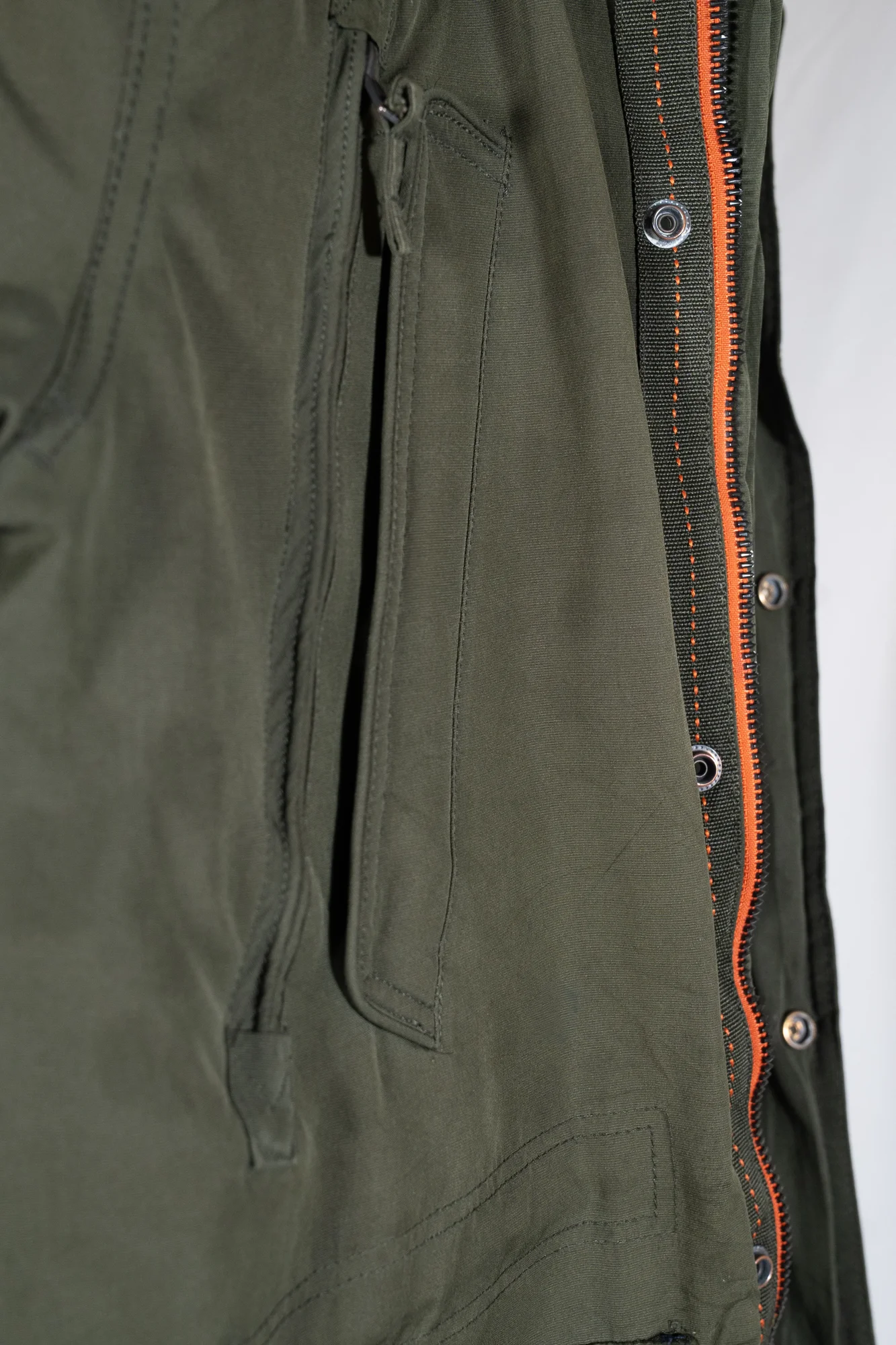 C&A – Outdoor Adventures Olive Green Hooded Jacket - Image 6
