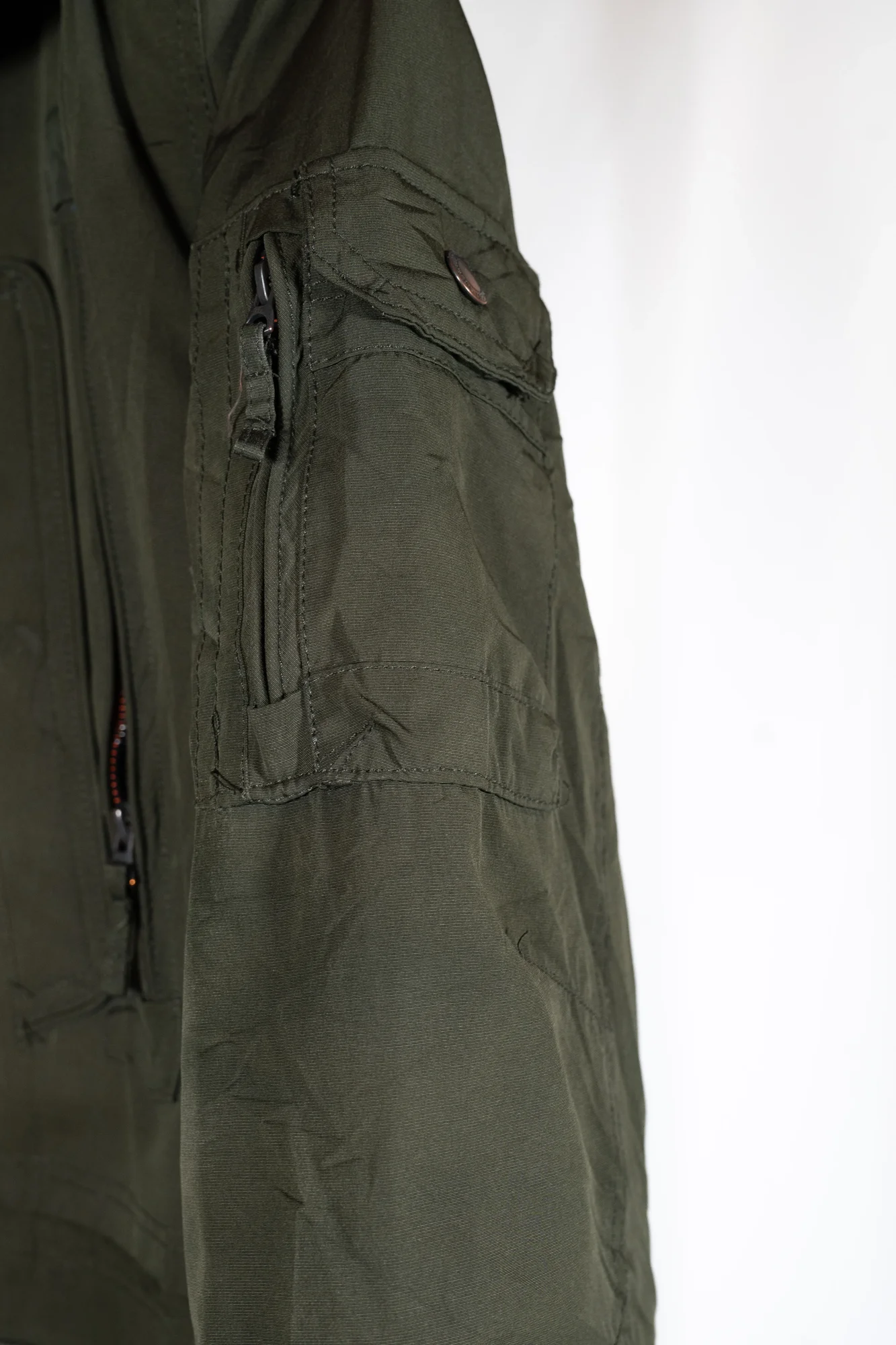 C&A – Outdoor Adventures Olive Green Hooded Jacket - Image 5