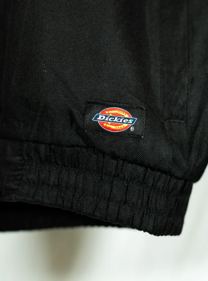Dickies – Black Utility Work Jacket with Reflective Details