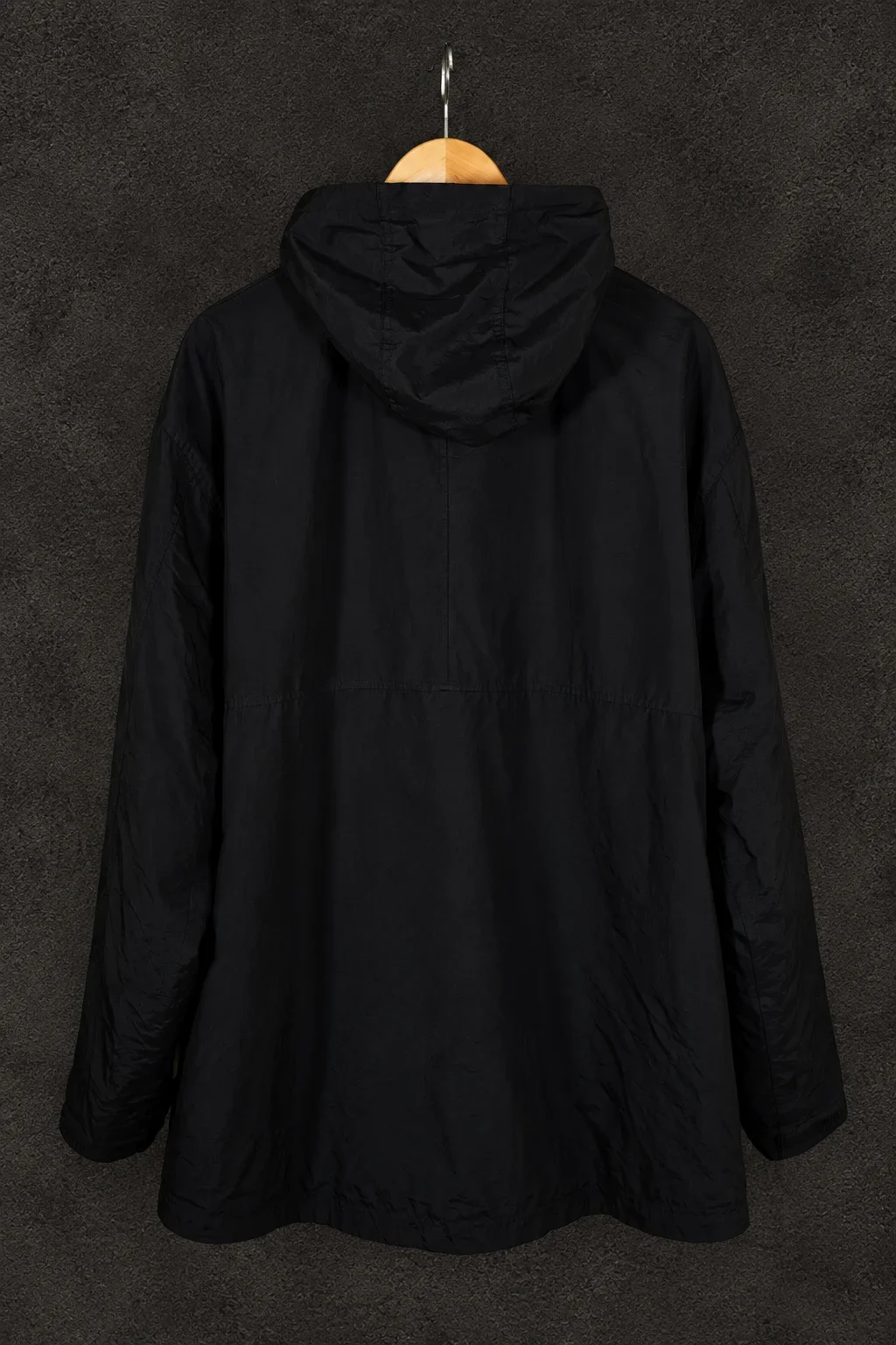 Everton Fashion – Black Hooded Jacket with 1878 Graphic - Image 2