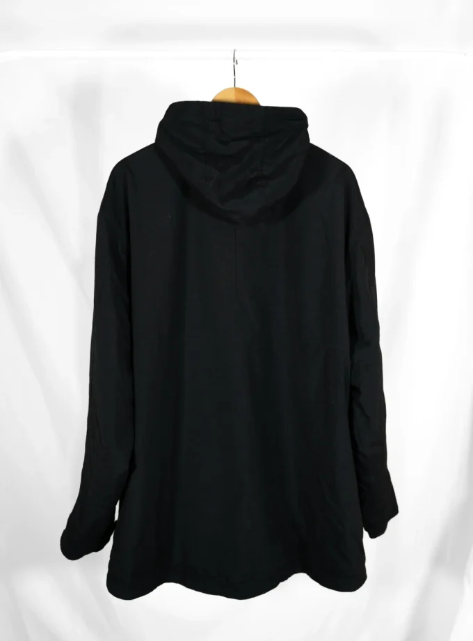 Everton Fashion – Black Hooded Jacket with 1878 Graphic