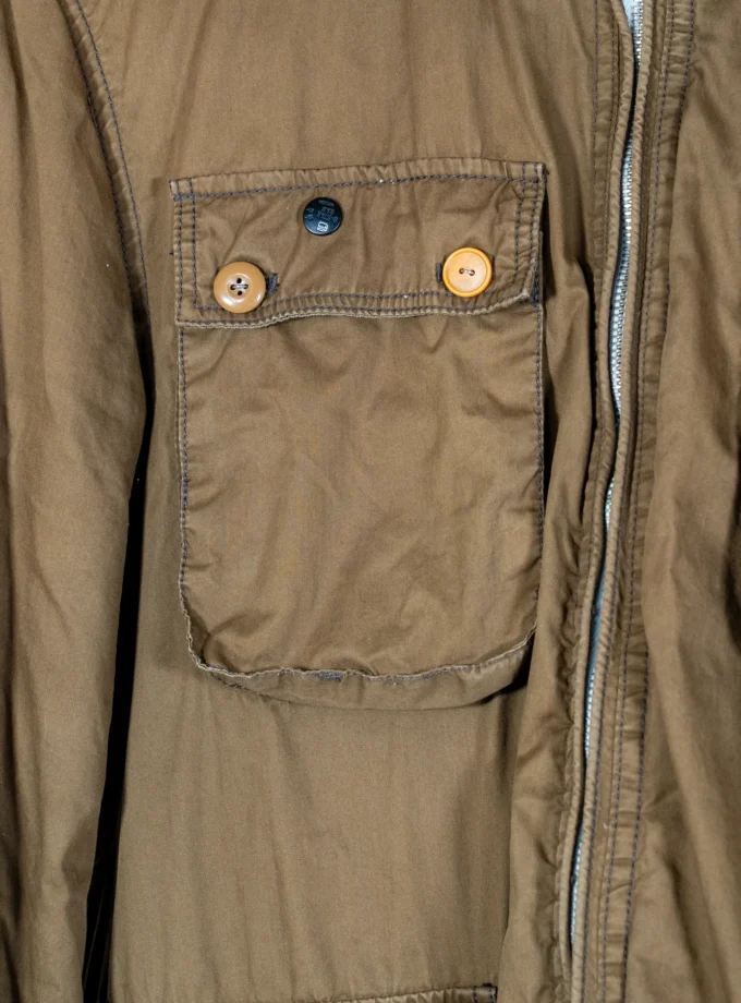 G-Star RAW – Brown Hooded Utility Jacket
