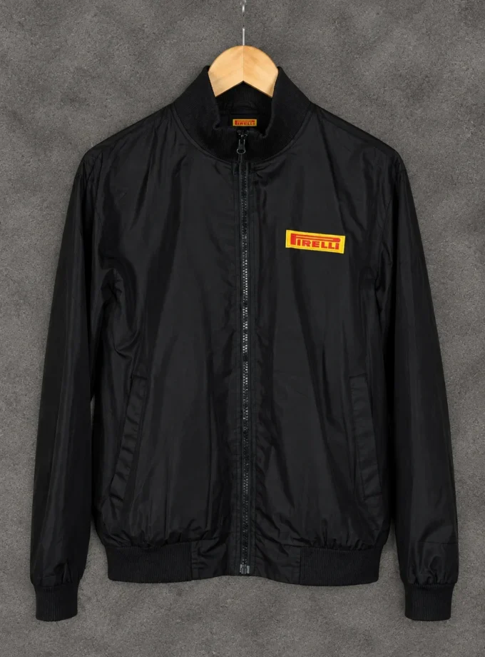 Pirelli black bomber jacket size M