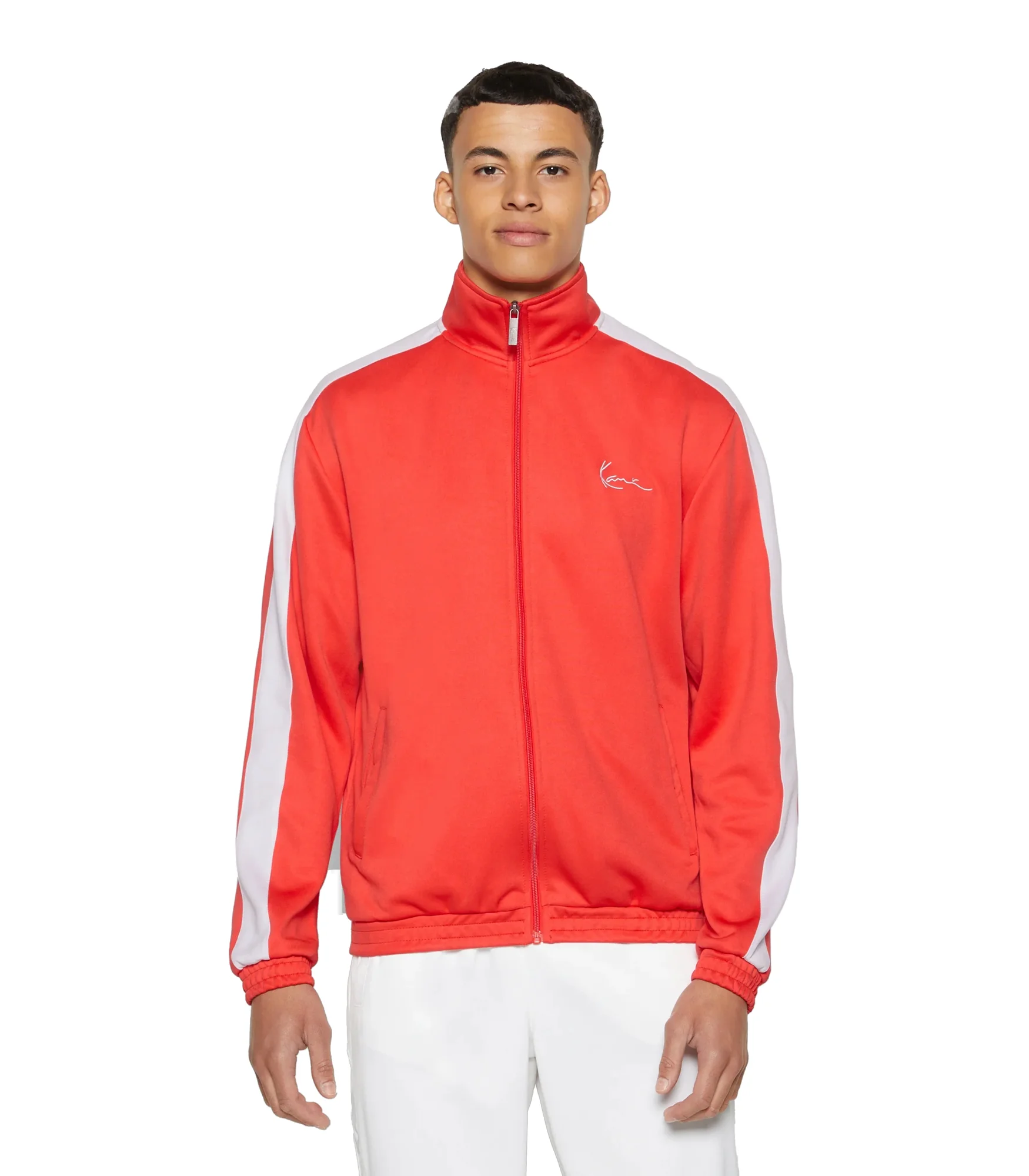Karl Kani Chest Signature Track Jacket red