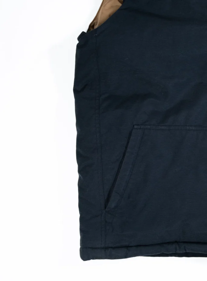 Levi’s – Black Insulated Puffer Vest with High Collar XL