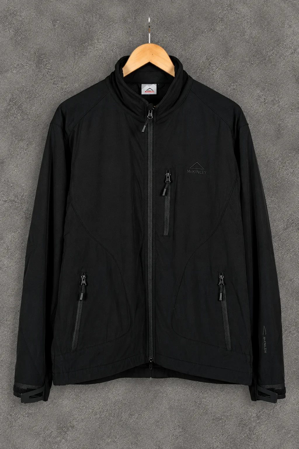 McKINLEY black technical outdoor jacket size L