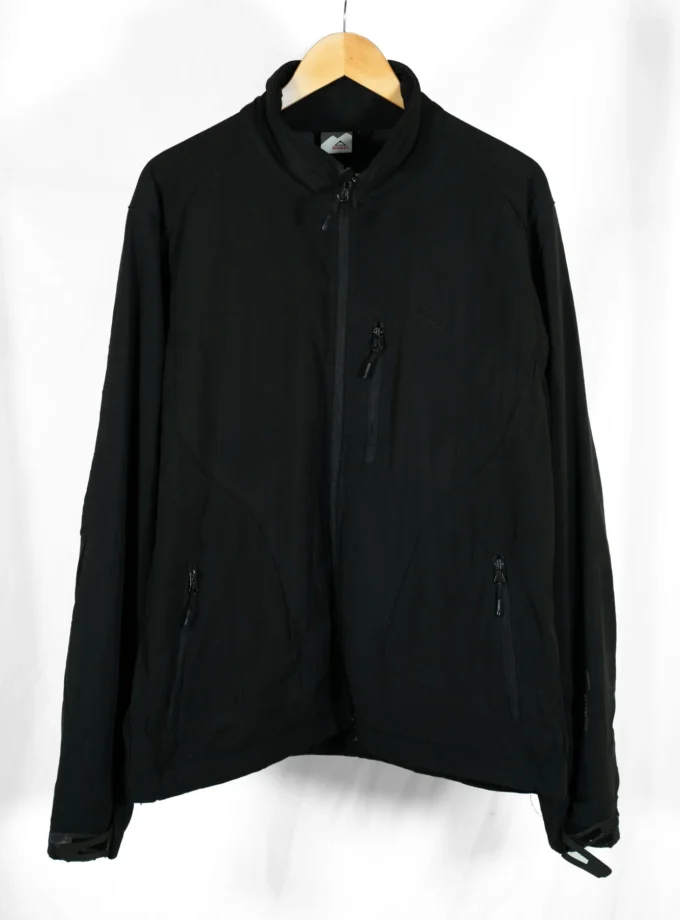 McKINLEY – Black Technical Softshell Jacket with Zip Pockets