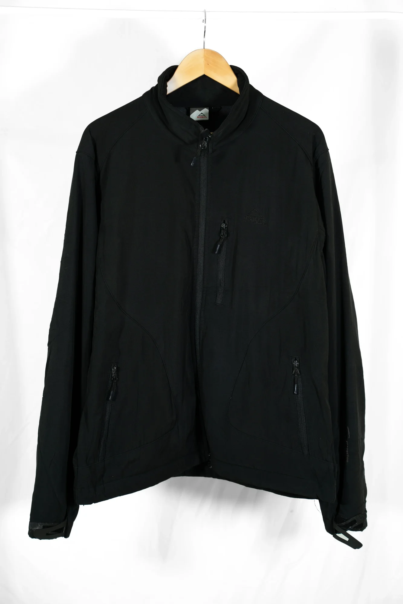 McKINLEY – Black Technical Softshell Jacket with Zip Pockets - Image 8