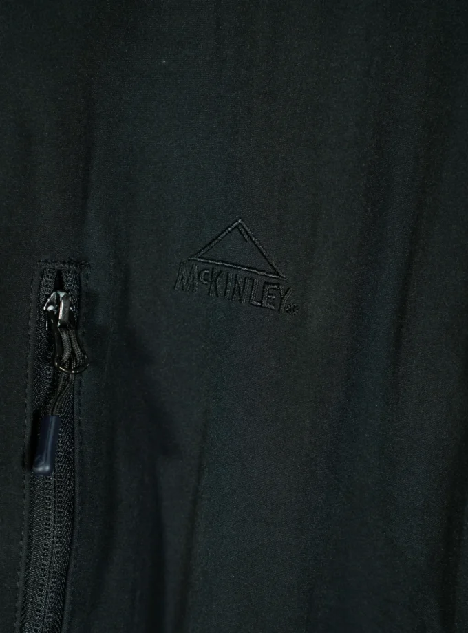 McKINLEY – Black Technical Softshell Jacket with Zip Pockets