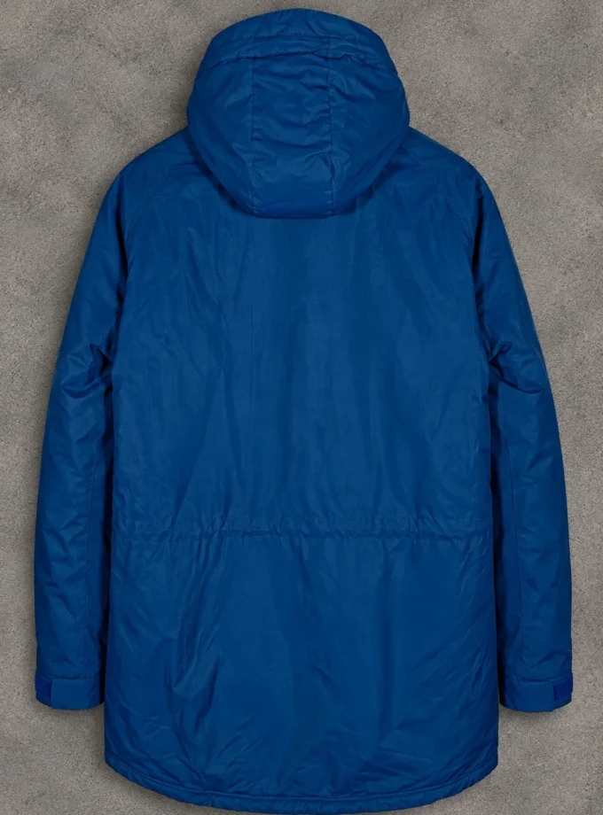 NFL New England Patriots – Long Hooded Winter Jacket Navy Blue XL