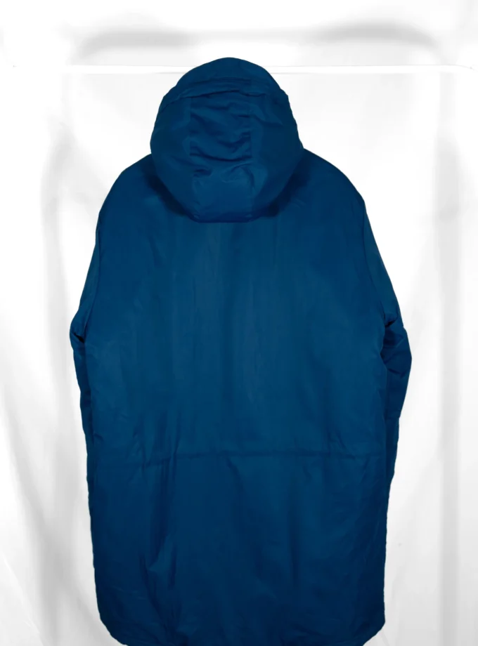 NFL New England Patriots – Long Hooded Winter Jacket Navy Blue XL
