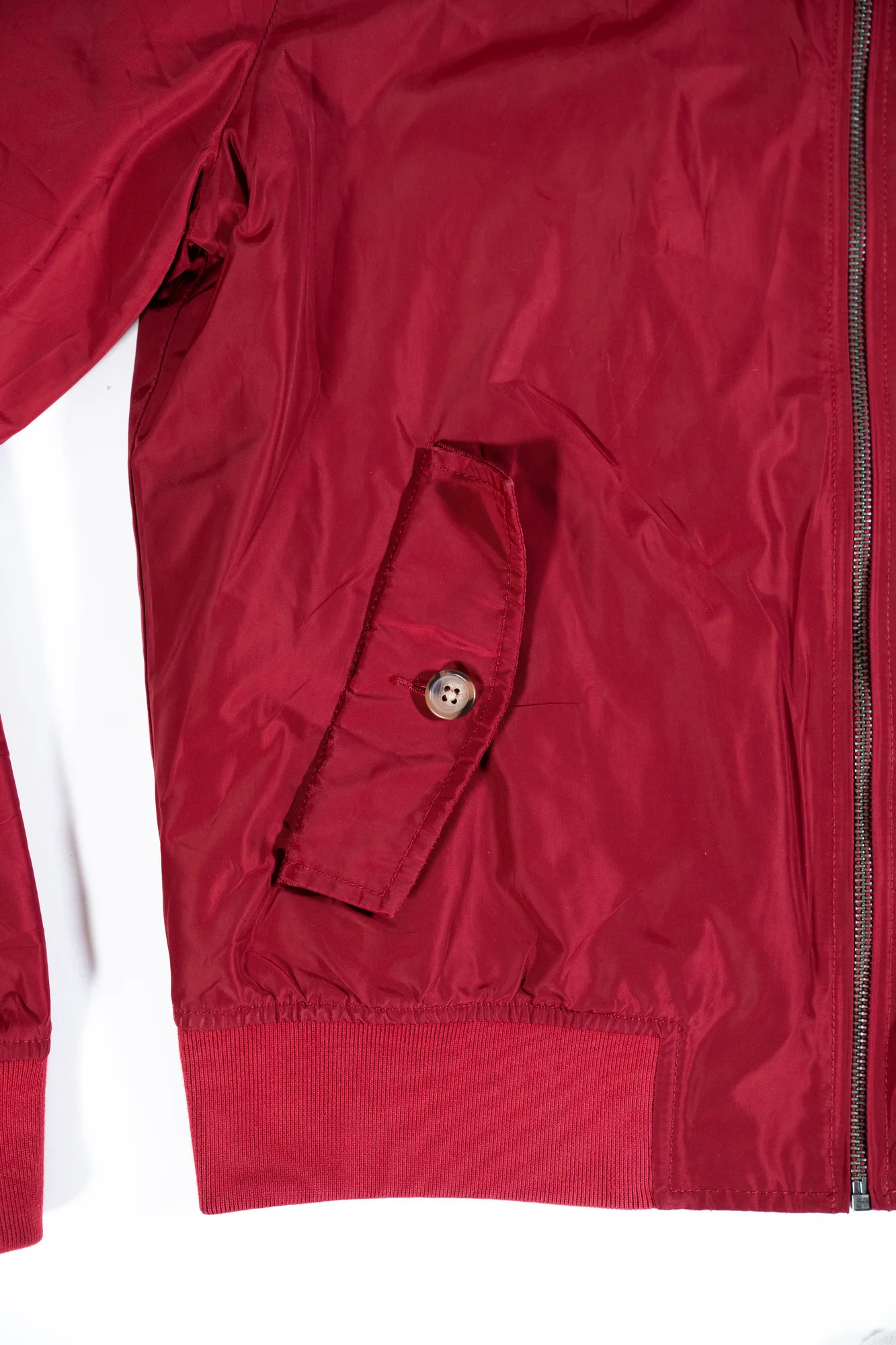 Original Penguin – Red Lightweight Harrington Jacket - Image 7