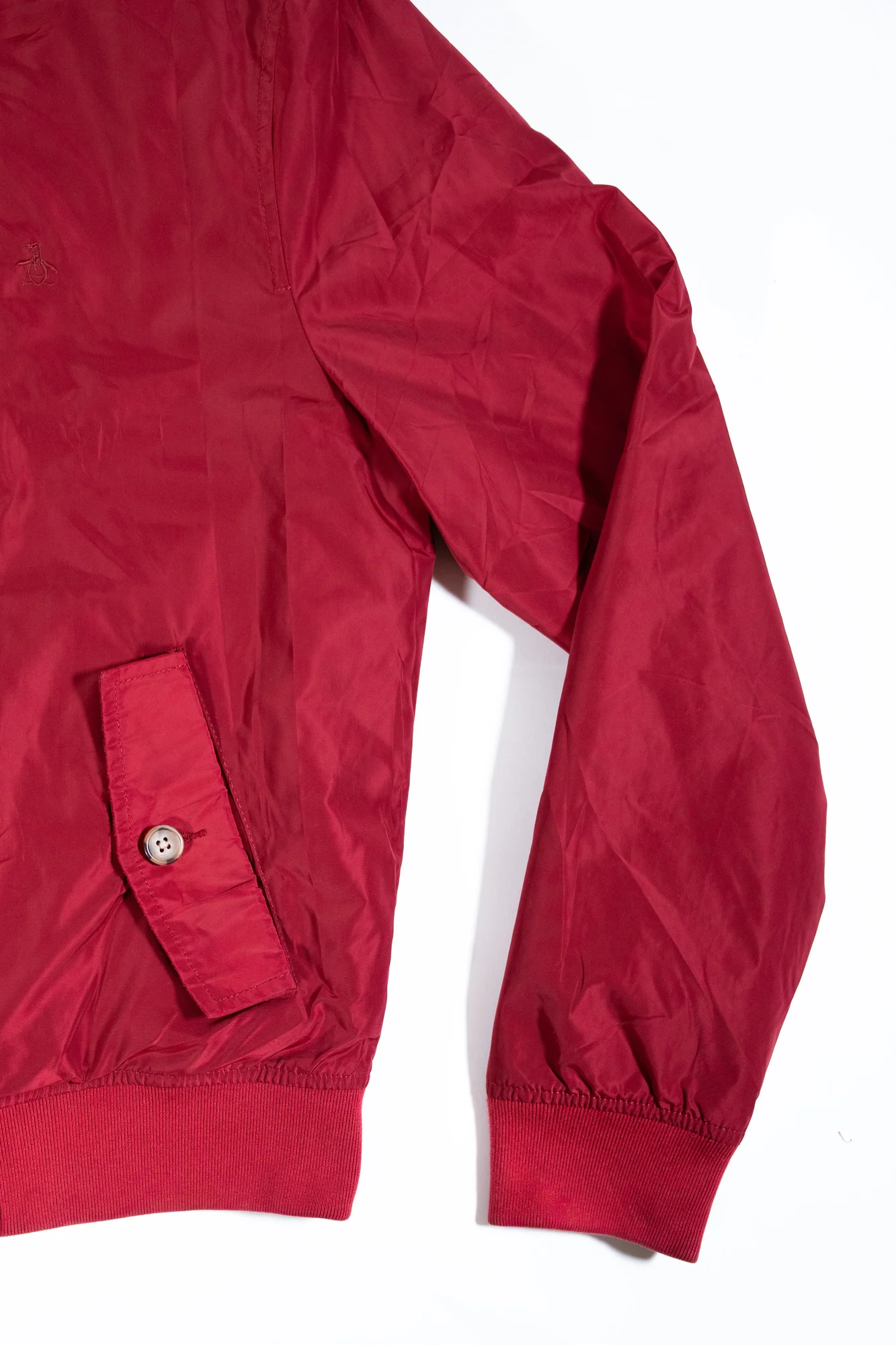 Original Penguin – Red Lightweight Harrington Jacket - Image 8