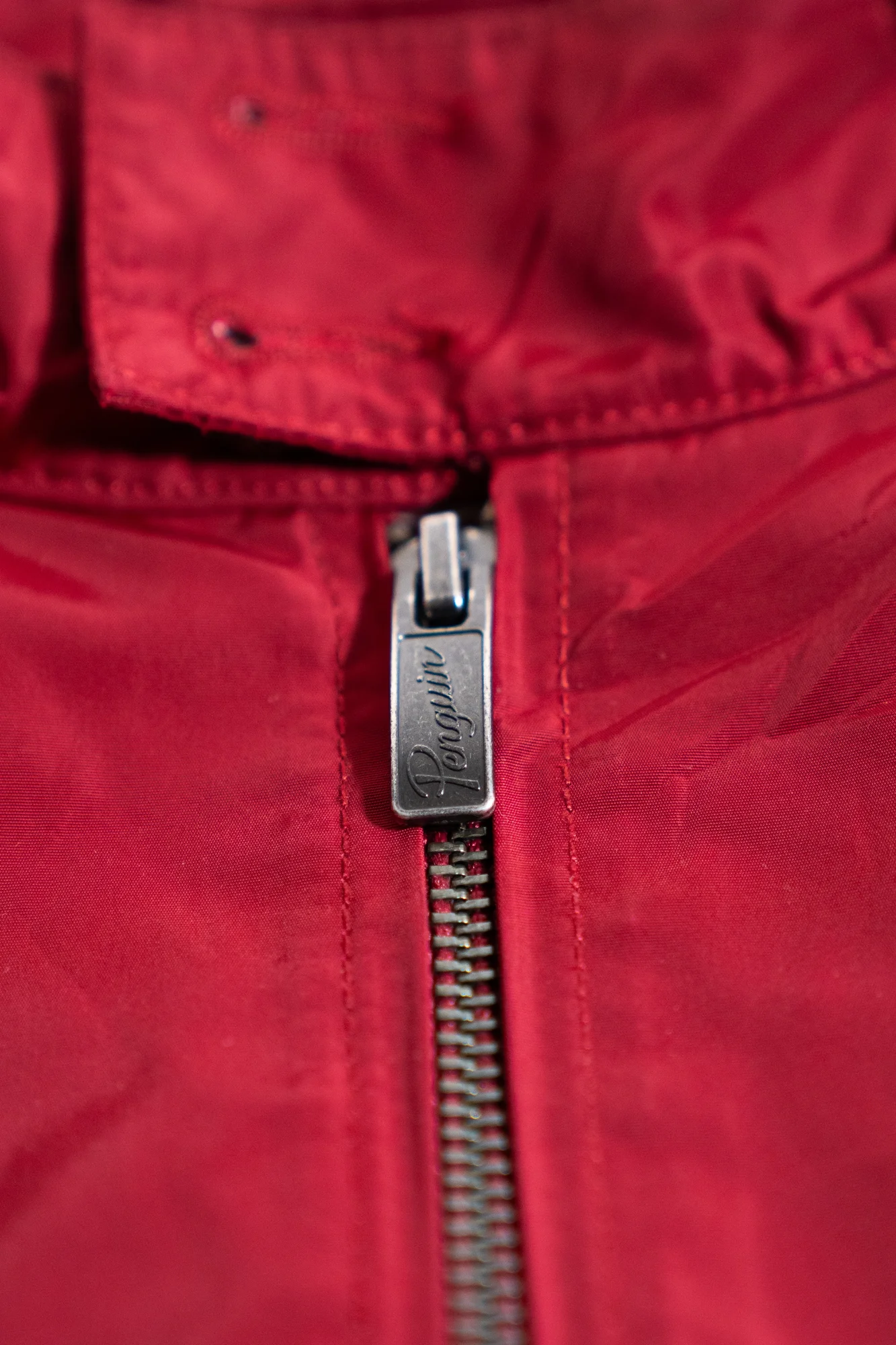 Original Penguin – Red Lightweight Harrington Jacket - Image 5