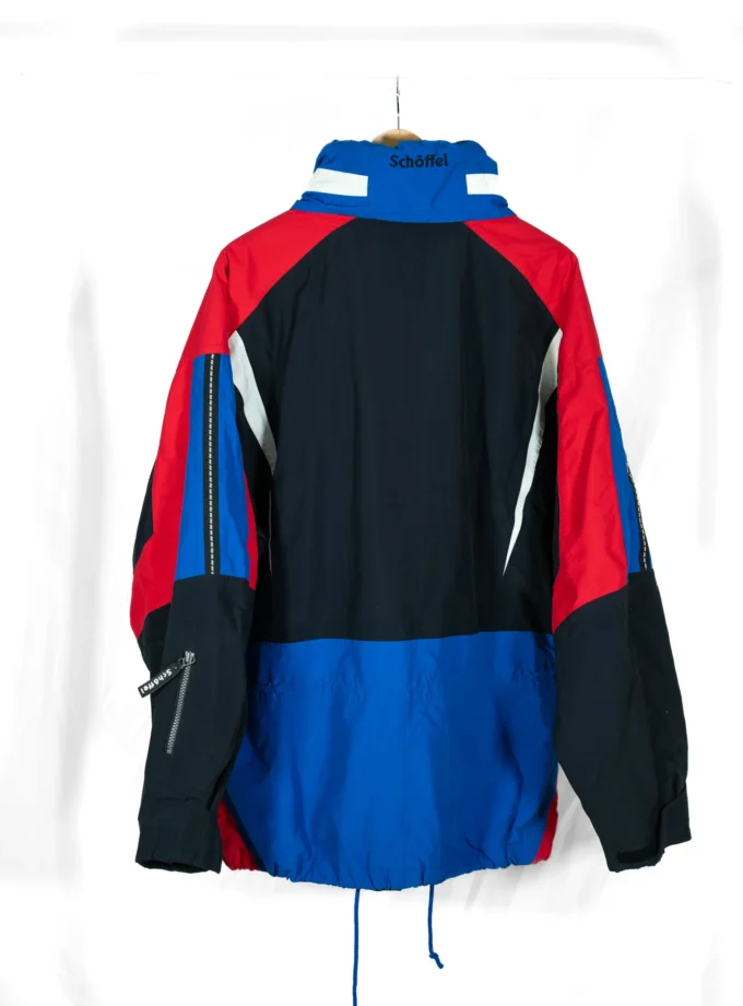 Schöffel – Vintage Snow Power Gore-Tex Ski Jacket Blue Red Black